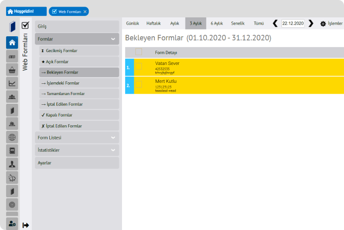 Müşterilerinize Form Doldurma İmkanı Verin